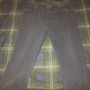 Men's 501 slate Levi's jeans (40-30)